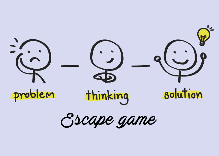 illustration escape game